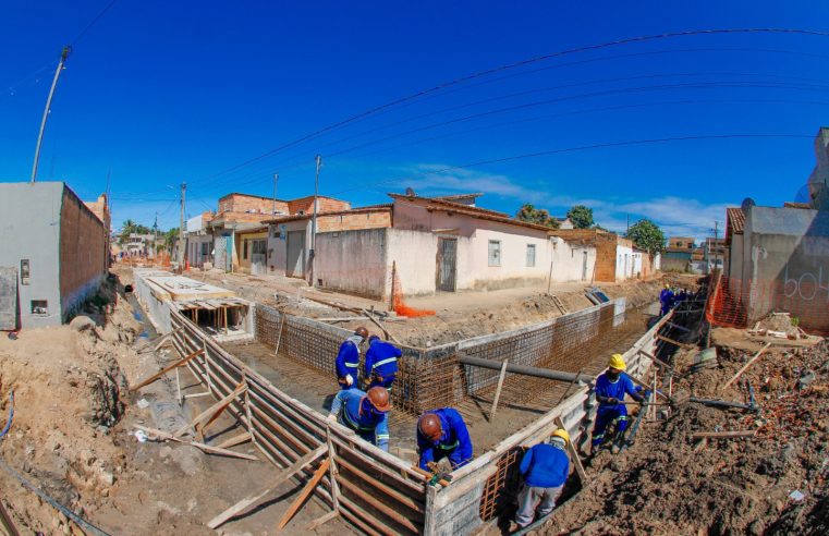 Obras de drenagem e pavimentação avançam no bairro Redenção e levam mais segurança e qualidade de vida à população