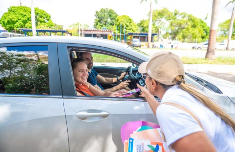 Ação educativa na BR-101 reforça a prevenção ao trabalho infantil, à exploração sexual de crianças e adolescentes, e à violência contra a mulher