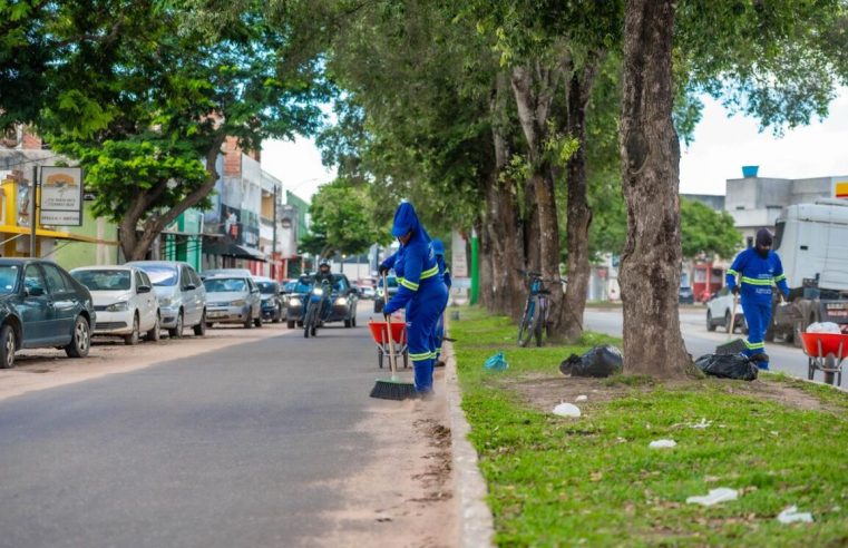 Limpeza urbana reforça o cuidado diário com a cidade e a qualidade de vida da população