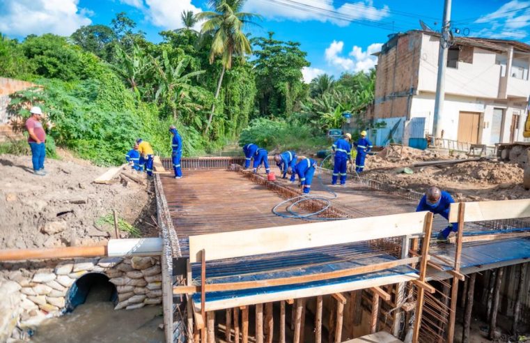 Obra de drenagem avança na Rua Macaúba e ultrapassa 50% de execução