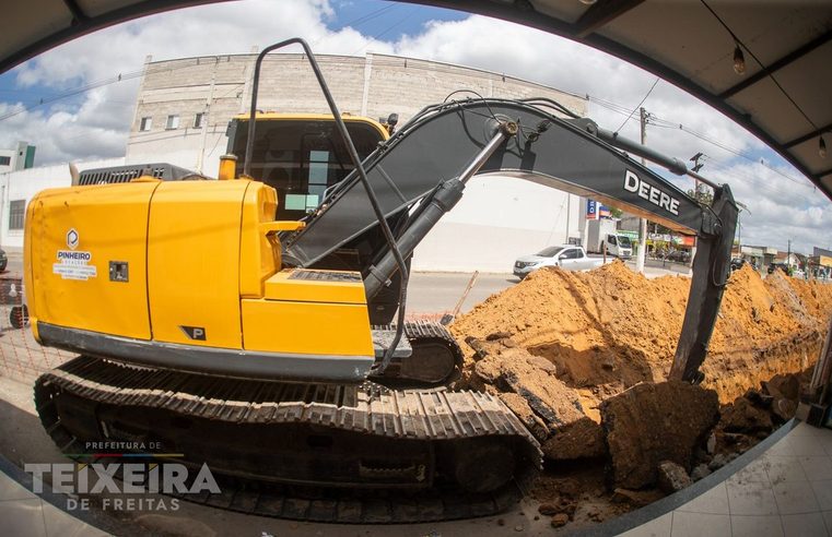 Rua Mauá terá obras de drenagem e pavimentação em intervenção da Prefeitura de Teixeira de Freitas