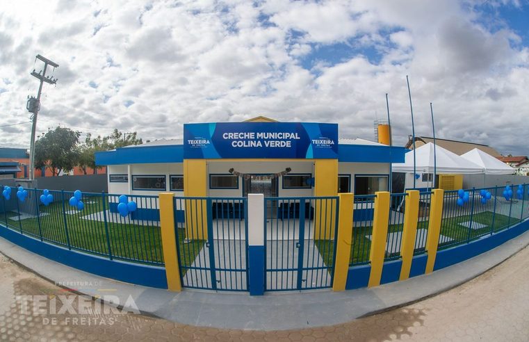 Nova Creche Colina Verde é inaugurada e abre as portas para as famílias conhecerem espaço preparado para a primeira infância