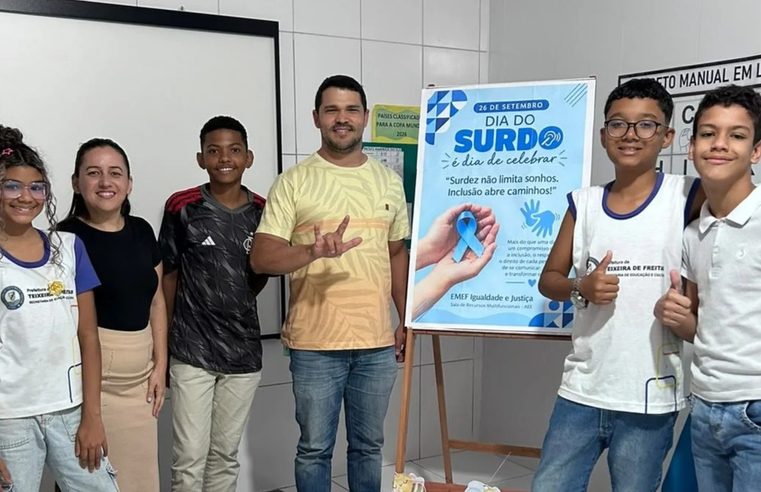 Escola Municipal Igualdade e Justiça promove diálogo sobre inclusão no Dia Nacional dos Surdos